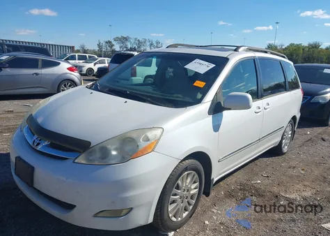2008 Toyota Sienna Limited from USA, damaged, VIN 5TDZK22C78S162088